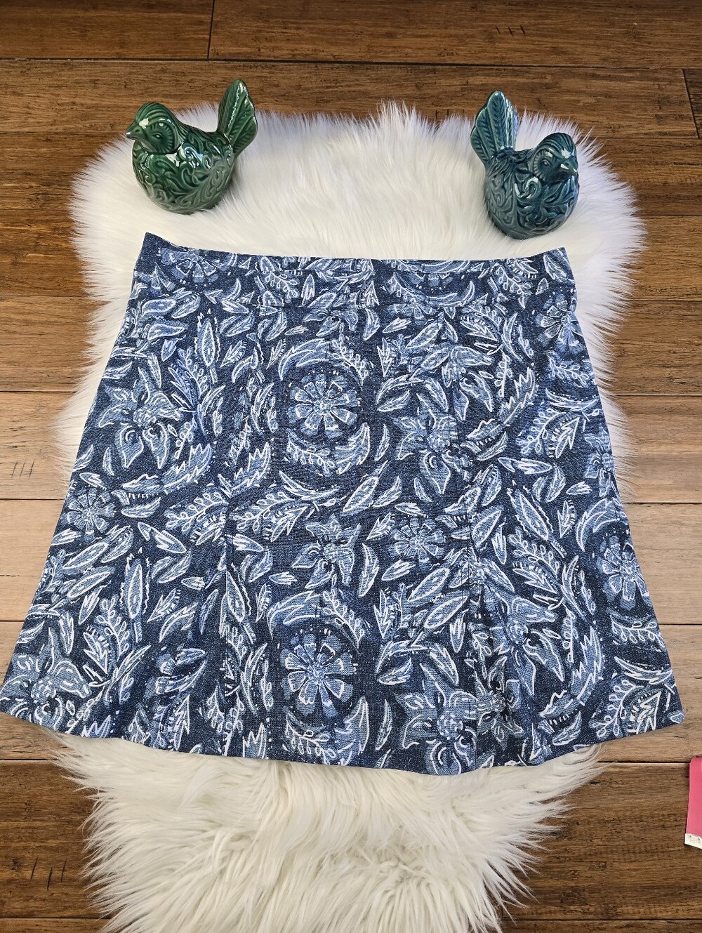 Rip Skirt Botanical Wrap Mini Skirt XL